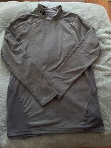 Under Armour ColdGear Base Layer Long Sleeve Grey Size L
