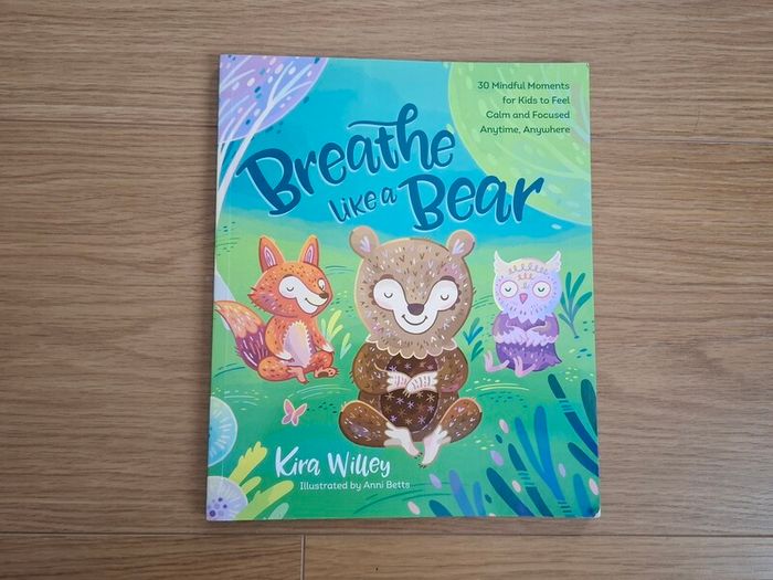 Mindfulness Book for Young Kids "Breathe Like a Bear"
