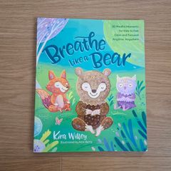 Mindfulness Book for Young Kids "Breathe Like a Bear"