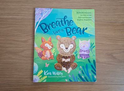 Mindfulness Book for Young Kids "Breathe Like a Bear"