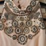 Miss Selfridge Peach Maxi dress size 8 Image 3