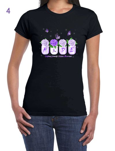 Domestic Violence Awareness T-Shirt Woman