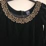 Vintage Monsoon Velvet Black Dress Image 2