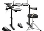 VISIONDRUM Electronic Drum Kit with Stool and Headphones