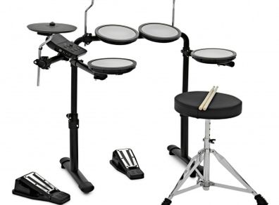 VISIONDRUM Electronic Drum Kit with Stool and Headphones