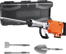2200W Electric Demolition Jack Hammer Concrete Breaker with 4 Chisels