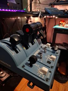 Thrustmaster Throttle and ADD-ONS + realistic MOD - AIRBUS, Flight Simulator