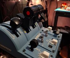 Thrustmaster Throttle and ADD-ONS + realistic MOD - AIRBUS, Flight Simulator