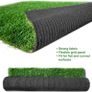 Premium Synthetic Artificial Grass Turf 10mm Pile Height, High Density Fake Faux Grass Turf, Natural and Realistic Looking Garden Pet Dog Lawn(1mx3m) Image 2