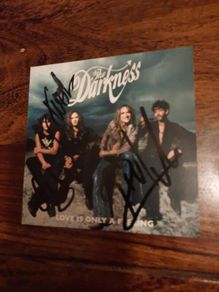 THE DARKNESS: Love Is Only A Feeling - DVD Single (Autographed)