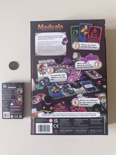 Madcala Wonderlands War - Deluxified Kickstarter Edition Board Game