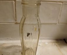 Vintage 1950s Heinz glass bottle