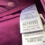 BNWTS Ladies M&S Purple Patterned 100% Cotton Shorts size 16 includes Postage Image 5