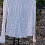 Primark - White Crinkle Ruffle Gauze Blouse Image 2