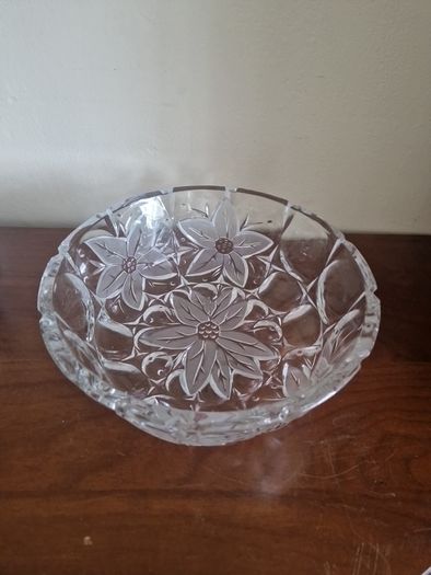 vintage glass bowl