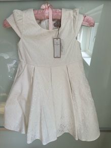 Paul Costelloe Dress 5yrs Cream