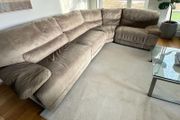 Beige corner recliner sofa delivery available