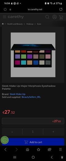 Sleek Major Morphosis 18 Eyeshadow Palette