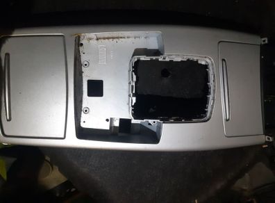 Audi A6 C6 Centre Console Trim In Silver 4f2864261