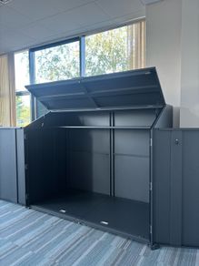 Steel Bike Shed