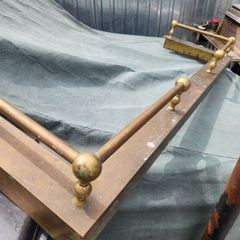 c 127 x 41 cm . very heavy solid fender.
