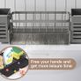 Brand New Sink Organizer, Stainless Steel Kitchen Organizer with Self-Draining Drain Tray, Image 5