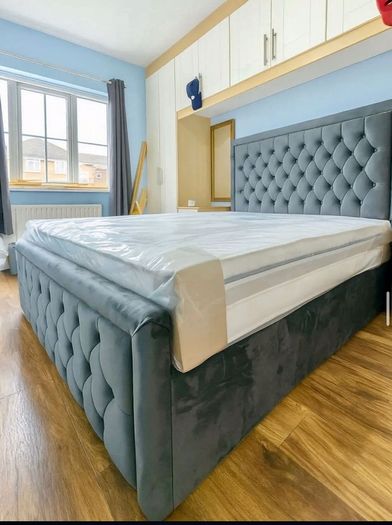 Double Bed And Mattress