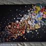 Unique handmade ceramic art wall piece Image 3