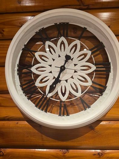 large White Clock