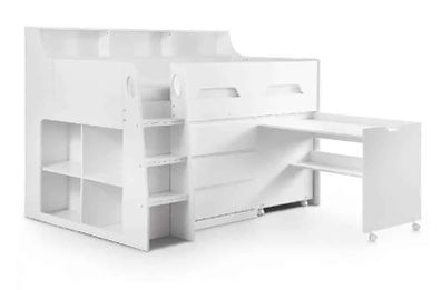 Jupiter Midsleeper / Cabin Bed White