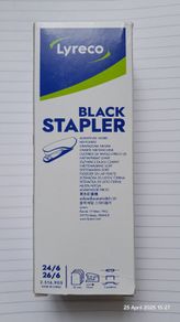 Lyreco Paper Stapler Home Office School College Black