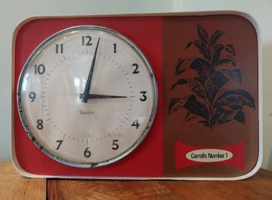 Old Advertising Clock