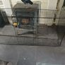 solid fuel stove heat blower and childproof fence Image 6