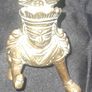 Beautiful Old Solid Brass Statues PRICE 25 Euro EACH, Ganesha, Laddu Gopal or Bal Krishna, Mahavira, Lion of Saint Mark, a symbol of Venice, Italy, Krishna Gopala Idol Statue et Image 4