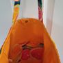 Handmade Tote Bags "Vegan " and "Citrus " Image 5