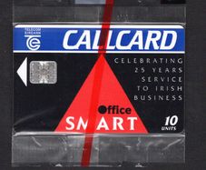 1996 Ireland 10 unit Classic Stationery (Office Smart) (Schlumberger SC7) Card Mint in Packaging. Telecom Eireann Card Number 1135
