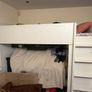 DOUBLE-DECKER with desk and wardrobe Image 3