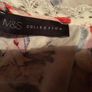 M&S Ivory red & blue floral peasant style top 3/4 sleeve size 20 includes postage Image 7