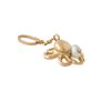 14k solid yellow gold and pearl spider charm from the jewelry brand CATBIRD NYC Image 3