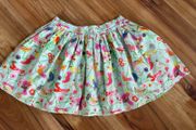 Oilily bird skirt age 10