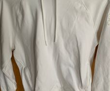 Gym Plus Coffee White Hoodie