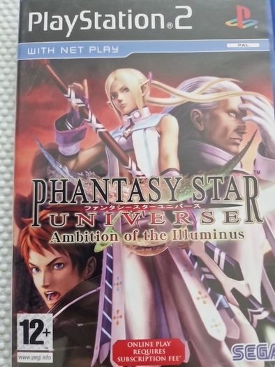 Phantasy Star Universe Ambition of the IIluminus PlayStation 2 Ps2 Games Original