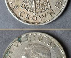 Great Britain 1/2 Crown1949 George VI KM# 879