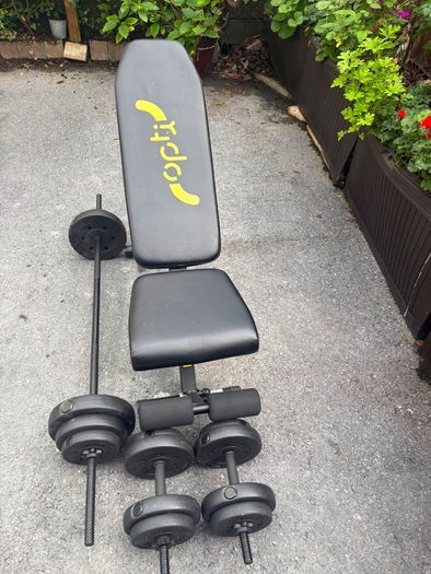 Adjustable Weight Bench Set