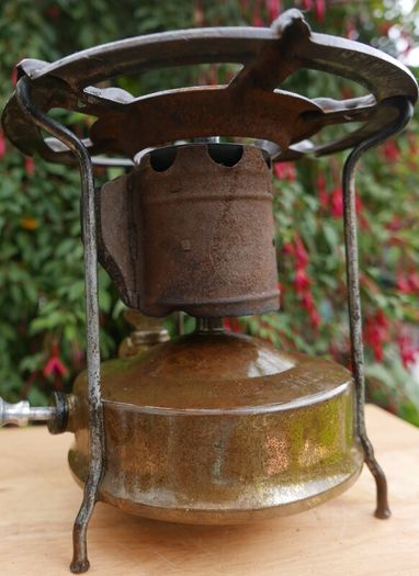 Vintage Original Primus  Brass Camping Paraffin Stove.