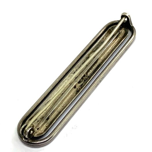 Rare Walter Ronsch Art Deco 900 Silver Brooch