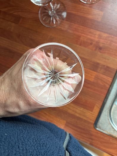 Waterford crystal wine glasses