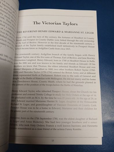 Ardgillan Castle and the Taylor Family