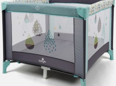 Babylo 2-in-1 playpen and baby travel cot