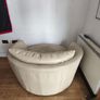 Revolving leather chair /2 seater couch sofa Image 2